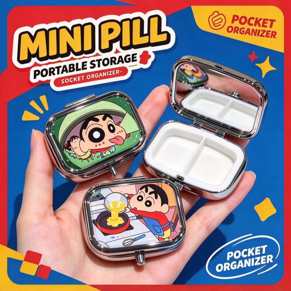 Case Fan - Crayon Shin-chan – miniaturowe, szczelne metalowe