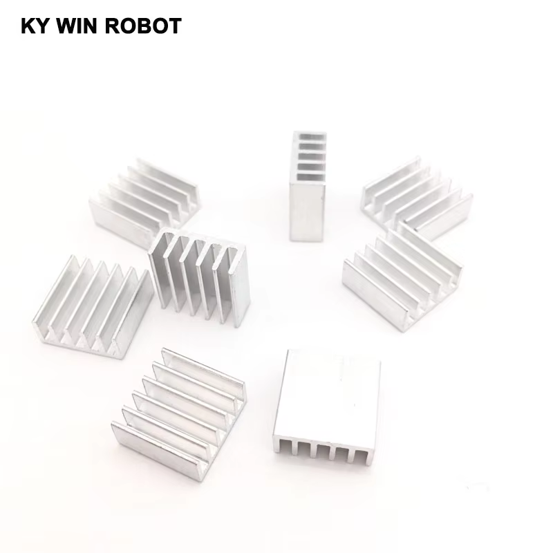 Heatsink - 50 szt. Radiator z ekstrudowanego aluminium