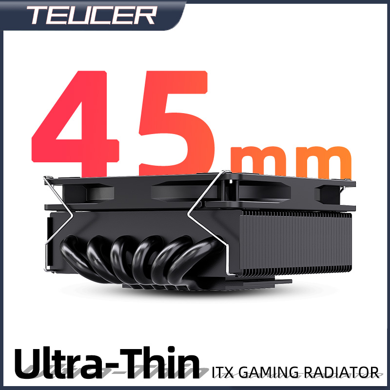 Cpu Heatsink - Teucer Wysokość 45 mm Chłodnica procesora