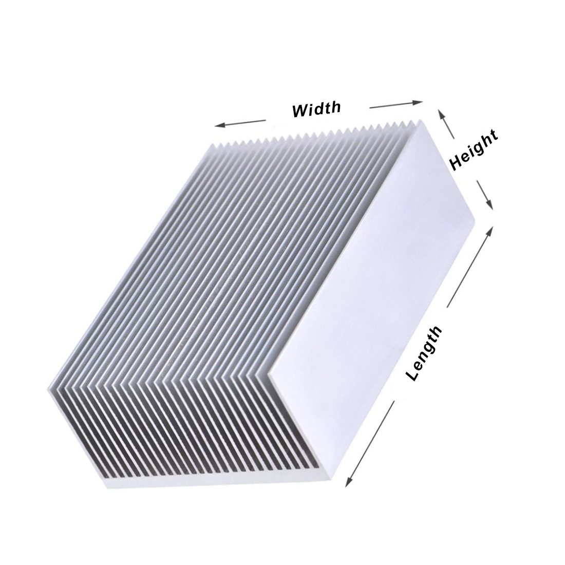 Aluminiowy radiator DIY, chłod – Heatsink recenzja i cena