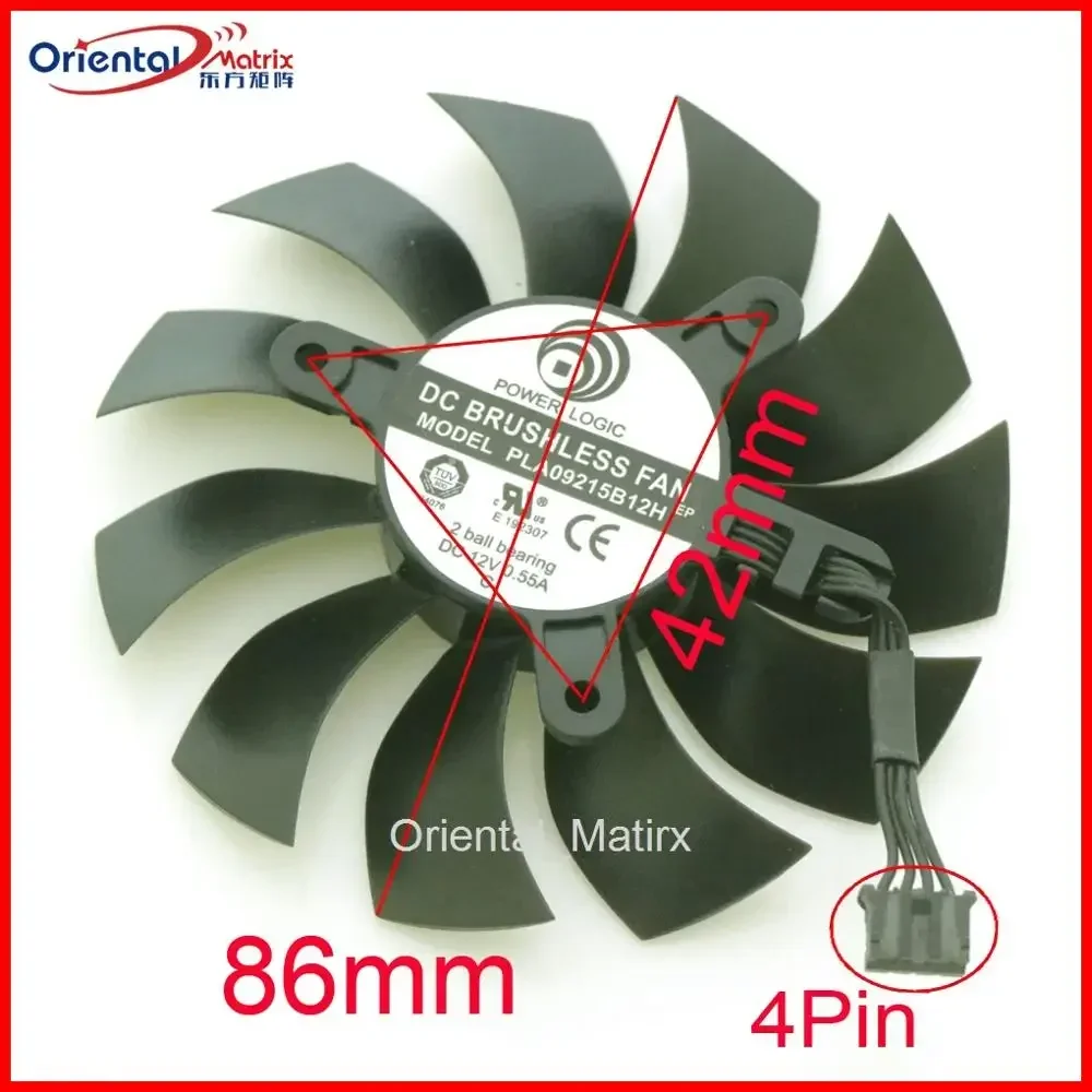 PLA09215B12H 12V 0,55A 86mm 4P – Gpu Cooler recenzja i cena