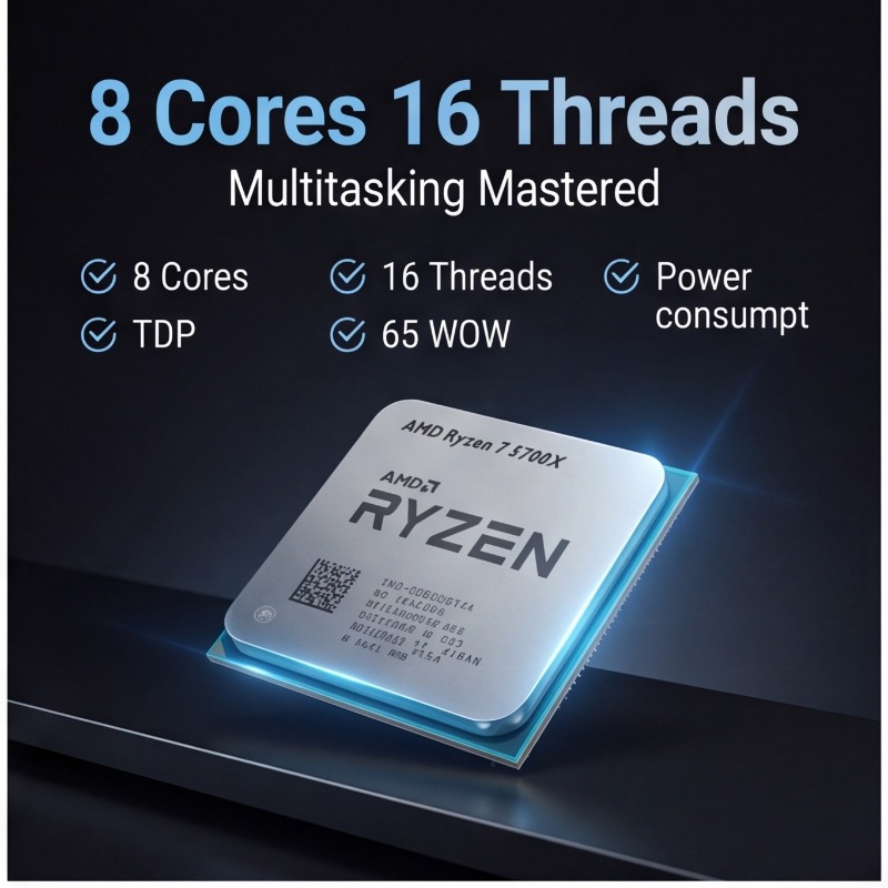 Procesor AMD Ryzen 7 5700X do  – Cpu Fan recenzja i cena