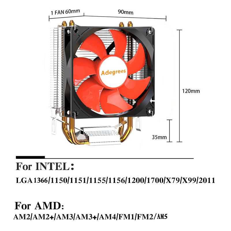 X99 CPU Air Cooler Quiet Proce – Air Cooler Cpu recenzja i cena