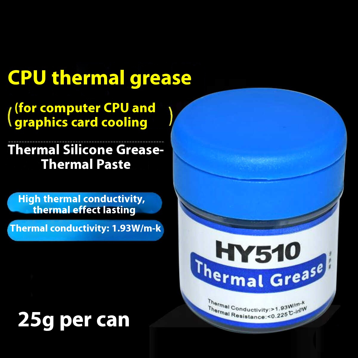 HY510 Pasta Termoprzewodząca d – Thermal Paste recenzja i cena