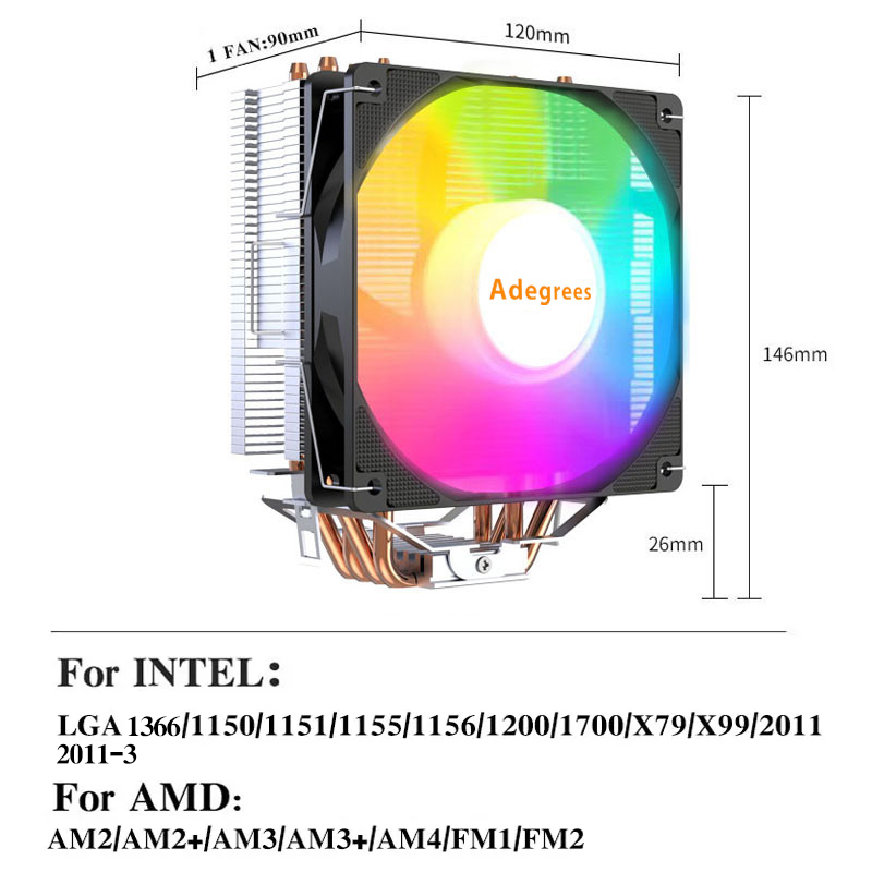 Chłodnica procesora X99 Tower  – Cpu Cooler recenzja i cena