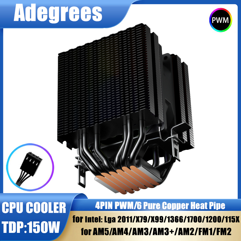 6 Heat Pipes CPU Air Cooler 4  – Air Cooler Cpu recenzja i cena