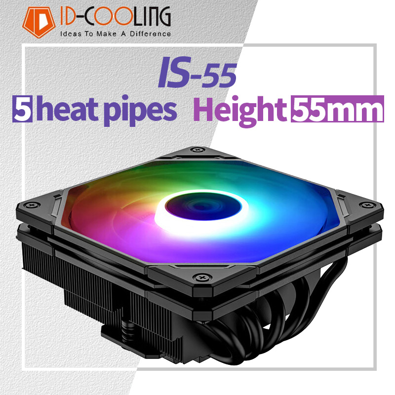 ID-COOLING IS-55 5 rura ciepln – Cpu Cooler recenzja i cena