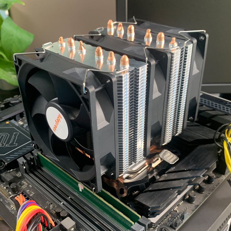6-rdzeniowy chłodnicz CPU z ru – Cpu Heatsink recenzja i cena