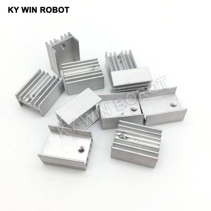 10 sztuk aluminium TO-220 radi – Heatsink recenzja i cena